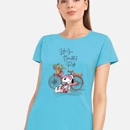 CHOZI Pack Of 2 Graphic Printed Cotton T-shirt image 2