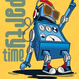 NUSYL Boys Graphic Printed Cotton T-shirt image 4