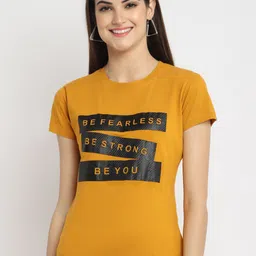 Fabflee Pack Of 3 Typography Printed Cotton T-shirt image 5