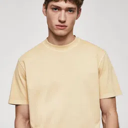 MISCHIEF MONKEY Men Raw Edge T-shirt image 2