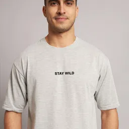 The Modern Soul Typography Printed Oversized Cotton T-Shirt image 3