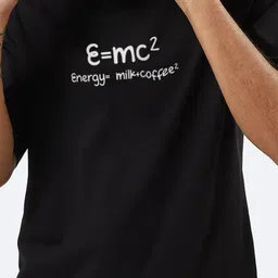 Mad Over Print Typography Printed Oversized Cotton T-shirt image 3