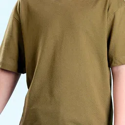 NUSYL Boys Graphic Printed Oversized Cotton T-shirt image 4