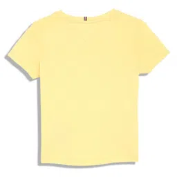 Tommy Hilfiger Girls Solid Round Neck Cotton T-shirt image 4
