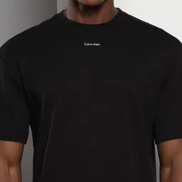 Calvin Klein Cotton Round Neck Short Sleeves Casual T-shirt image 3