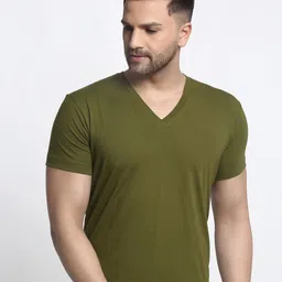 Friskers Pack of 2 V-Neck Slim Fit T-shirt image 2