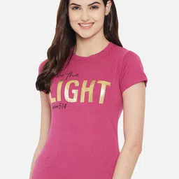 Fabflee Pack Of 3 Typography Printed Cotton T-shirt image 3