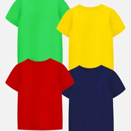 YK X Trampoline Boys Typography 4 Printed Applique T-shirt image 2