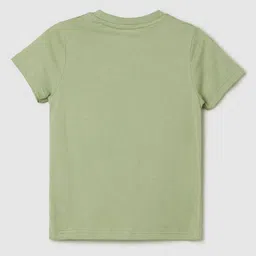max Boys Typography Printed Applique T-shirt image 2