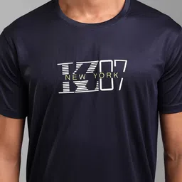 KZ07 By Kazo Men Typography Printed T-shirt image 2
