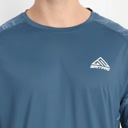 GRITPRO Men Abstract Printed Round Neck T-shirt image 5