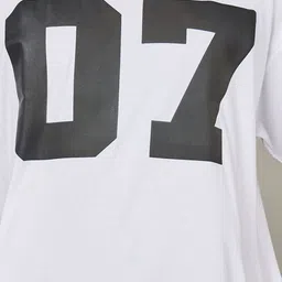 Styli Varsity HD Print Detail Oversized T-Shirt image 2