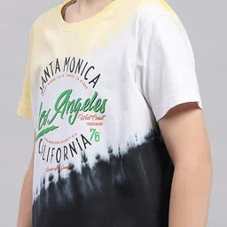 Monte Carlo Boys Typography Printed Cotton T-shirt image 5
