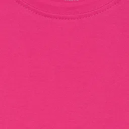 NUSYL Girls Graphic Printed Round Neck T-shirt image 2