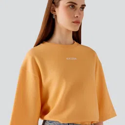 Muvazo Unisex Checked V-Neck Pockets T-shirt image 3