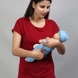 SillyBoom Graphic Printed Maternity T-shirt image 4