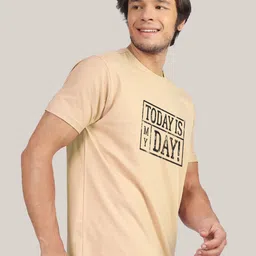 Greylongg Typography Printed T-shirt image 3