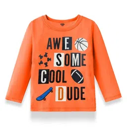 BERRYJOY Boys Pack Of 3 Graphic Printed Round Neck Cotton T-shirts image 5