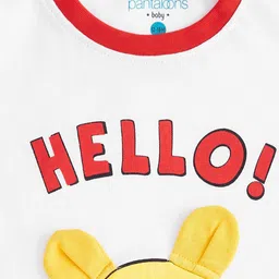 Pantaloons Baby Boys Graphic Winnie The Pooh Printed Cotton T-Shirt image 2