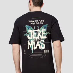 ADRO Men Typography Printed T-shirt image 1