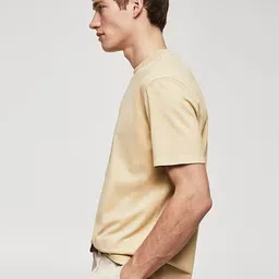 MISCHIEF MONKEY Men Raw Edge T-shirt image 3