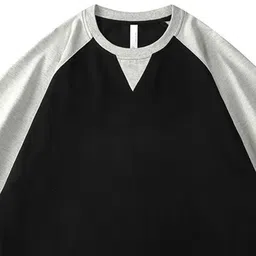 StyleCast x Revolte Men Colourblocked Round Neck Cotton T-shirt image 5