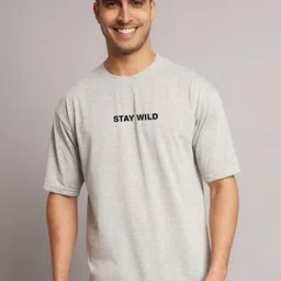 The Modern Soul Typography Printed Oversized Cotton T-Shirt image 2