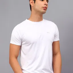Shiv Naresh Round Neck Slim Fit T-shirt image 4