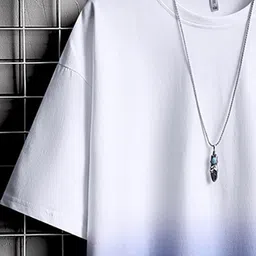 StyleCast x Revolte Men Tie and Dye Colourblocked T-shirt image 3