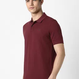 Peter England Polo Collar Short Sleeves T-shirt image 3
