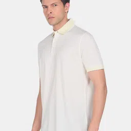 Arrow Men Polo Collar Mercerised Cotton T-shirt image 3