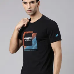 Xtep Graphic Printed Round Neck Regular Fit Sports T-shirt image 3