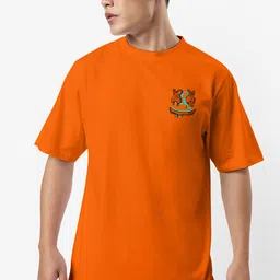 STATUS MANTRA Graphic Printed Oversized Pure Cotton T-shirt image 4