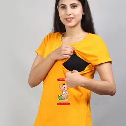 SillyBoom Graphic Printed Maternity T-shirt image 4