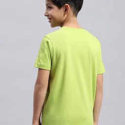 Monte Carlo Boys Pack Of 2 Typography Printed Pure Cotton T-shirts image 3