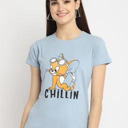 Fabflee Pack of 3 Printed Cotton T-shirts image 3