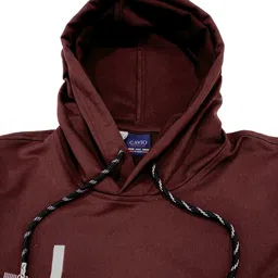 CAVIO Boys Maroon Typography Printed T-shirt image 3