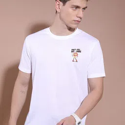 HIGHLANDER Typography Printed Relaxed Fit T-shirt image 3