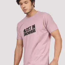 Greylongg Typography Printed T-shirt image 4