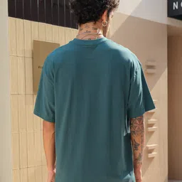 Bonkers Corner Men Typography Printed Pockets T-shirt image 4