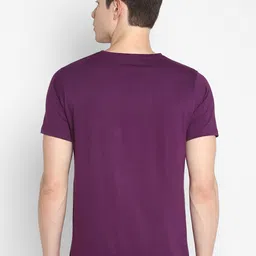 appulse Men Purple & Black Pack of 2 T-shirts image 4