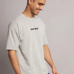 The Modern Soul Typography Printed Oversized Cotton T-Shirt image 4