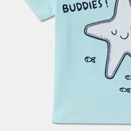 R&B Boys Round Neck Graphic Printed Cotton T-shirt image 4