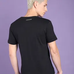 Flying Machine Crew Neck Glow In The Dark T-Shirt image 4