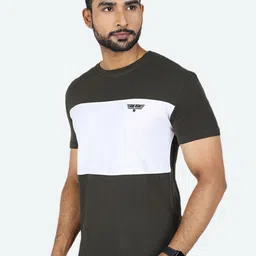 GAME BEGINS Colourblocked Pure Cotton T-shirt image 4