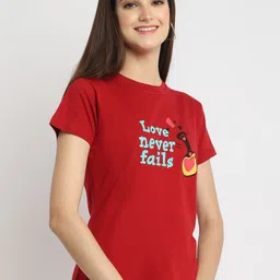 Fabflee Pack Of 3 Graphic Printed Cotton T-shirt image 3