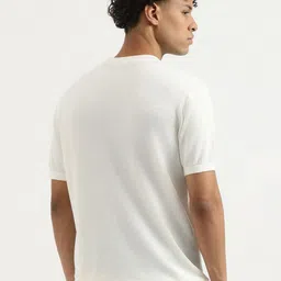 United Colors of Benetton Men Printed Pure Cotton T-shirt image 2
