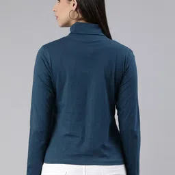 Kryptic Pack Of 2 High Neck Long Sleeves Cotton T-shirt image 4