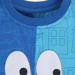 MINI KLUB Boys Graphic Printed Round Neck Cotton T-shirt image 3