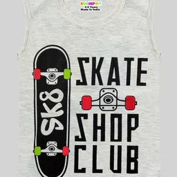 KUCHIPOO Boys 5 Printed Applique T-shirt image 3